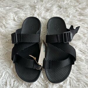 Chaco Womens Lowdown Slide Sandal Black Size 5 New In Box